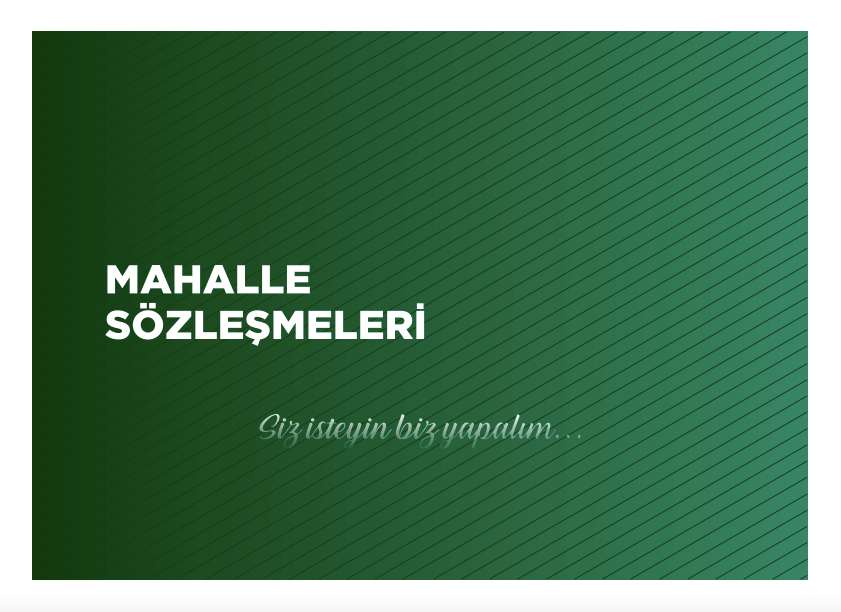 mahalle sözleşmeleri