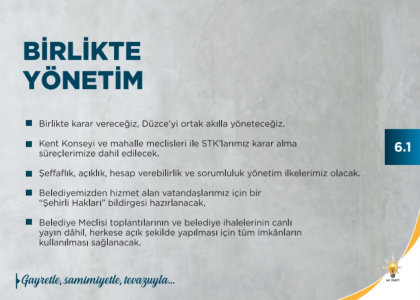 Birlikte yönetelim