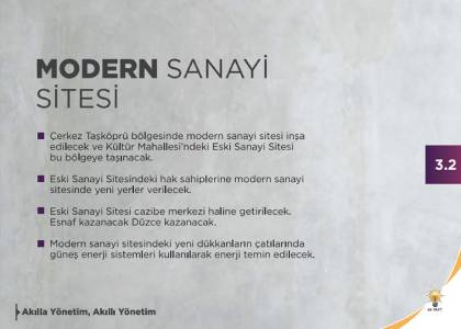 Modern sanayi sitesi