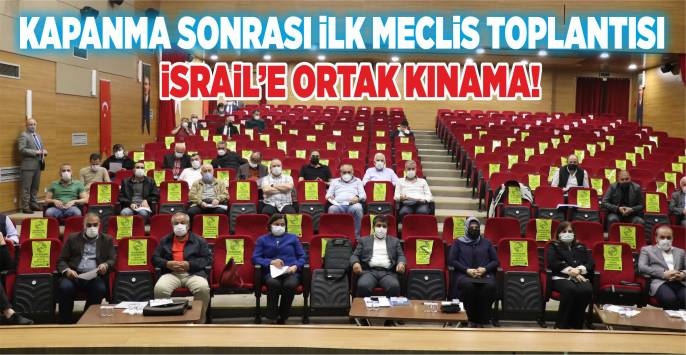 Meclis'ten israil' e ortak kınama