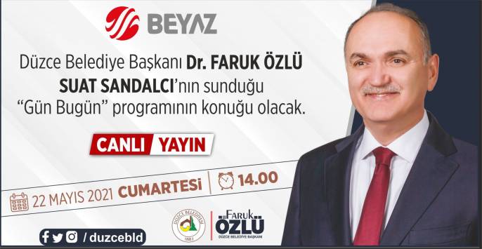 Faruk özlü beyaz tv konuğu