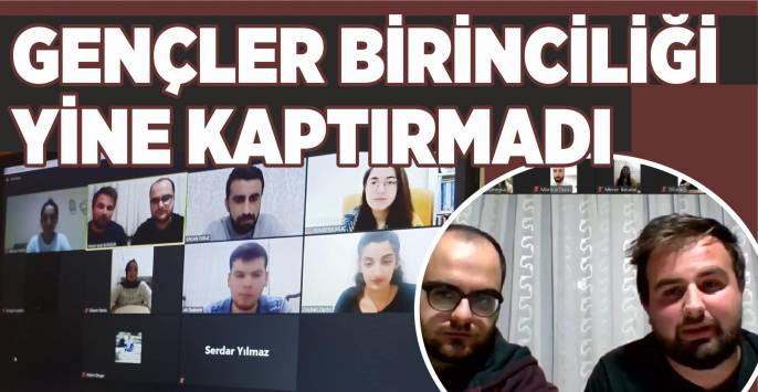 Gençler birinciliği yine kaptırmadı