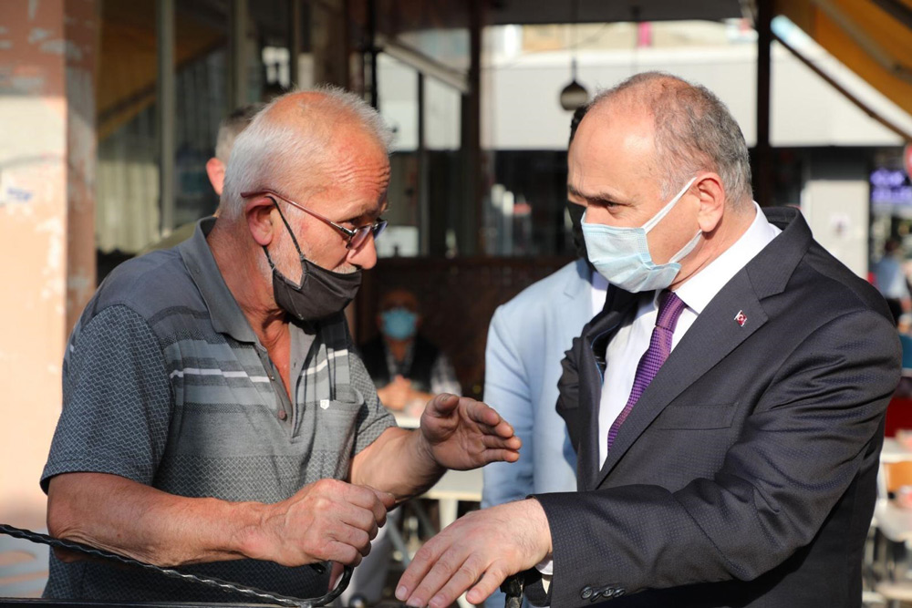 Başkan Özlü Cedidiye Projesi İçin Sahada