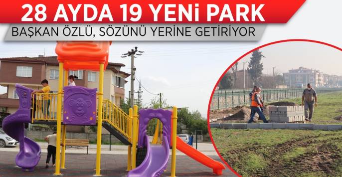 Başkan Özlü’den Her Mahalleye Bir Park Sözü